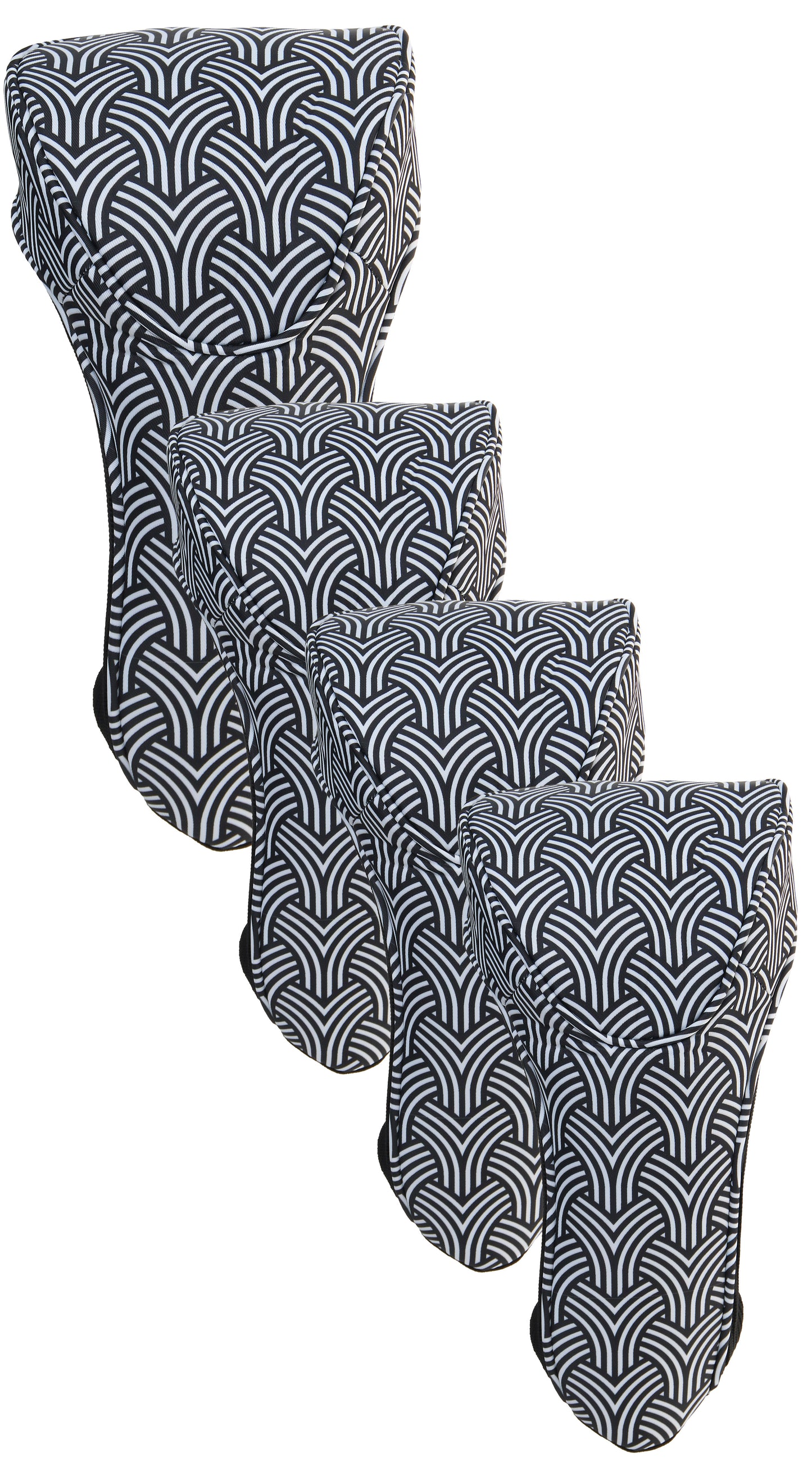 Amalfi Golf Head Covers Set/4