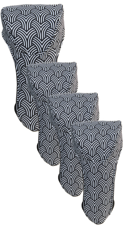 Amalfi Golf Head Covers Set/4